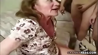 Granny Gangbang Approximately Facial Cumshot